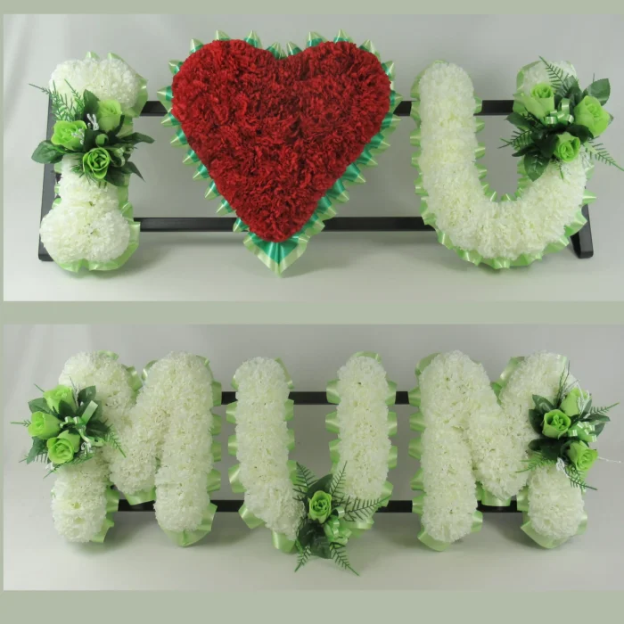 Personalised Memorial Flower Package – Custom Artificial Tributes for Loved Ones